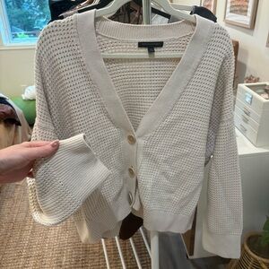 Banana Republic WAFFLE-STITCH CARDIGAN